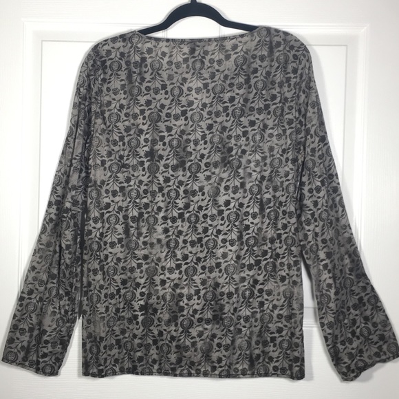 🌼Calvin Klein🌼 Boho Style Sheer Top - Picture 2 of 5